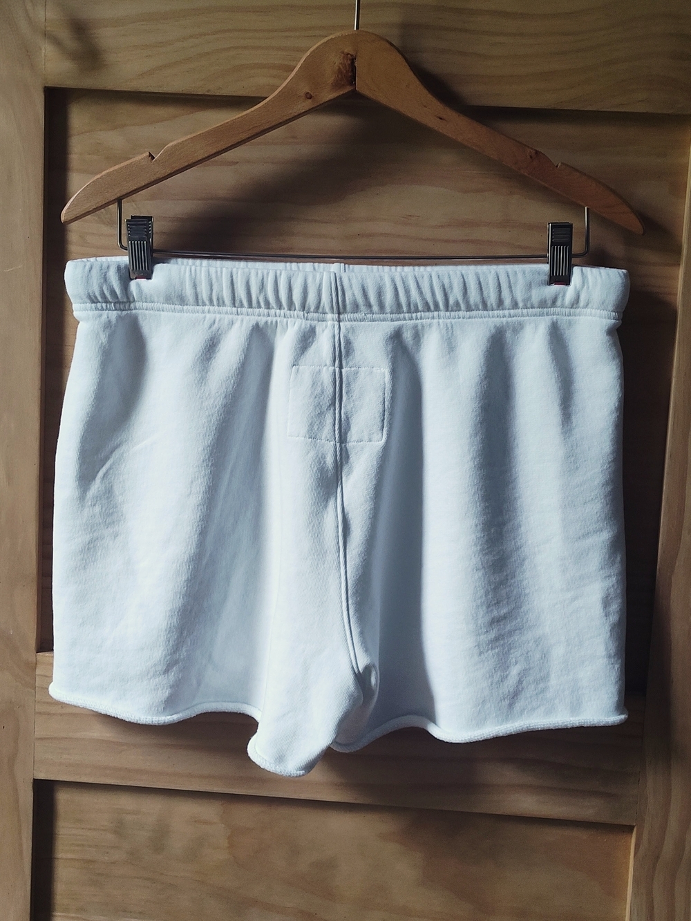 Frank & Eileen Pearl White Favorite Drawstring Shorts | Medium - Picture 4 of 7
